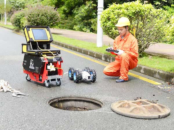 梅江管道机器人检测